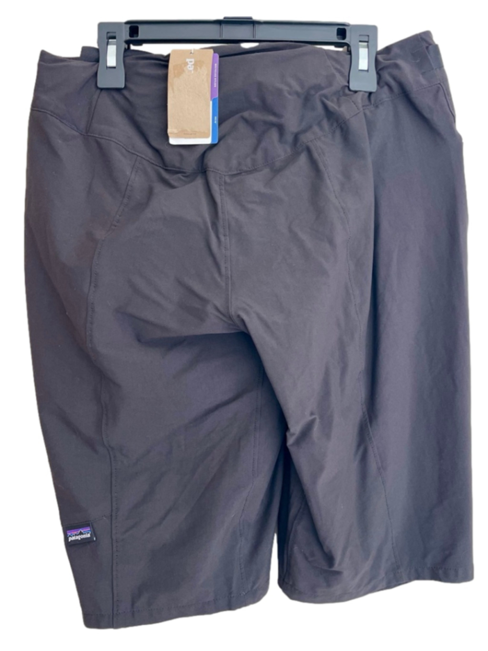 Patagonia Dirt Craft Bike Shorts Womens Size 10 Black NWT MTB Padded Liner - Picture 3 of 5
